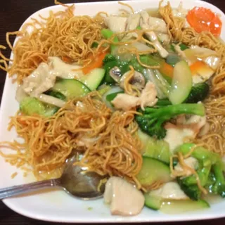 Double Pan Fried Noodles