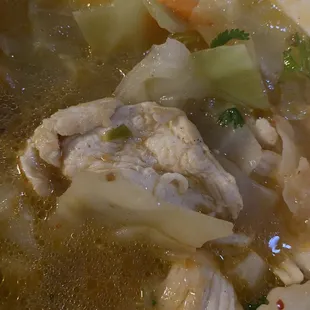 Tum Yum Chicken Soup