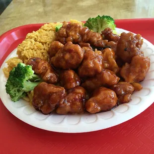 Lunch combo plate - $6!