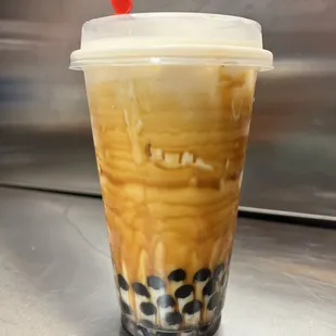 Brown sugar milk tea