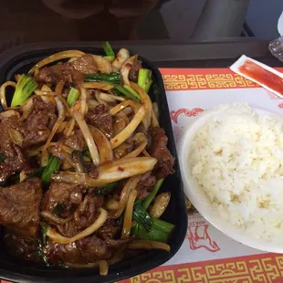 Mongolian Beef!!! So good!!!!