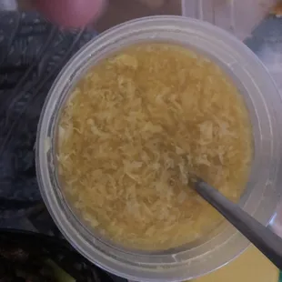 Egg drop soup