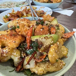 Spicy fish. Must get!!!!!!