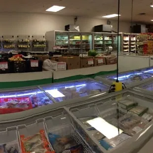 a variety of food items