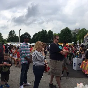 Waiting in line for my sandwich