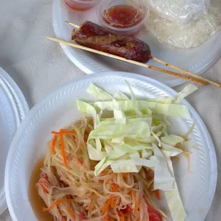 Laotian papaya salad