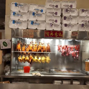 Chinese Bbq counter