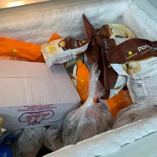 Frozen foods