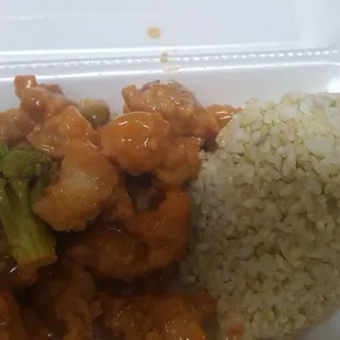 Light skin general tso chicken
