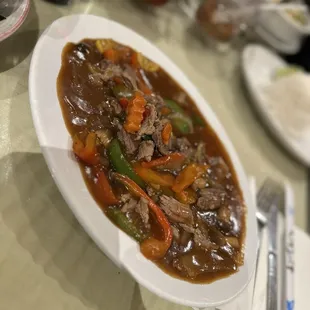 Pad Pepper Steak