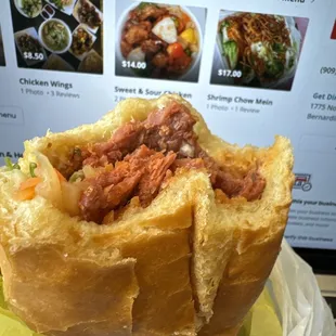 Banh Mi Grilled Pork Sandwich