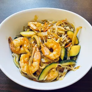 Glass noodles  stir fry