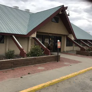 Outside view, the inside looks much better