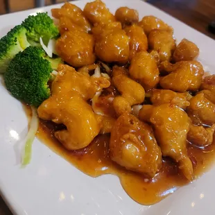 Sesame chicken no sesame seeds! Husband is allergic!