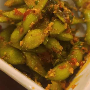 Spicy Edamame