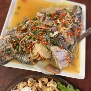 Steamed Tilapia