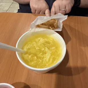 Egg drop soup