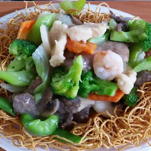 Cantonese Crispy Noodles