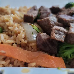 39. Hibachi Steak Lunch