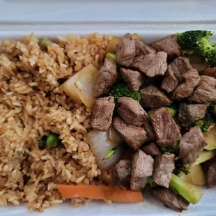 39. Hibachi Steak Lunch