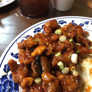 Generals chicken was excellent