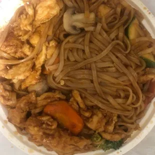 Spicy Chicken Thai Noodles
