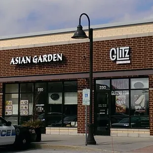 outside