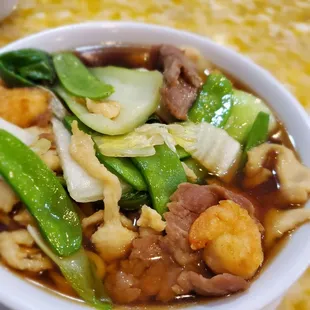 combination noodles soup..do not recommend this