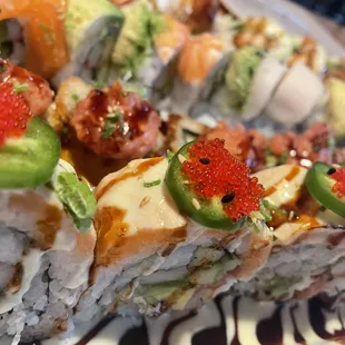 Beautiful and delicious Maki Rolls
