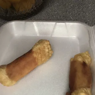 a hot dog and a pickle