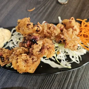 $9.50 Fried Baby Octopus - appetizer