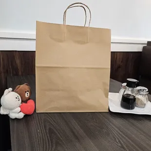 Our takeout bag