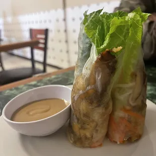 Chicken Fresh Spring Rolls