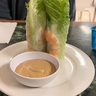 Spring rolls or goi cuon