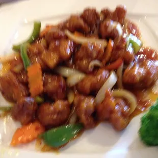General Tsao chicken