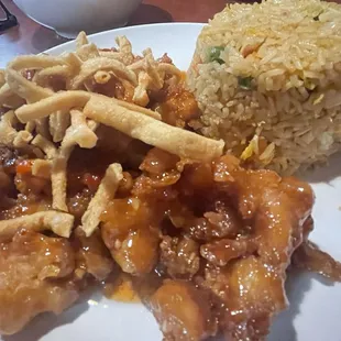 Honey Sesame chicken