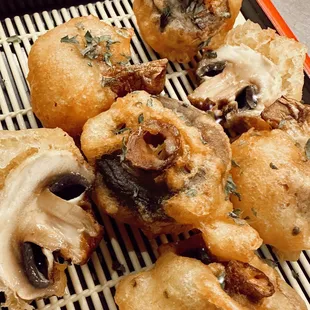 Beer Battered Mushrooms