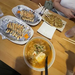 Spicy noodles (Korean style noodles)