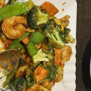 My favorite - Spicy Basil Shrimp
