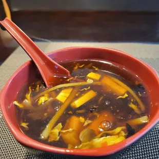 Hot and sour soup