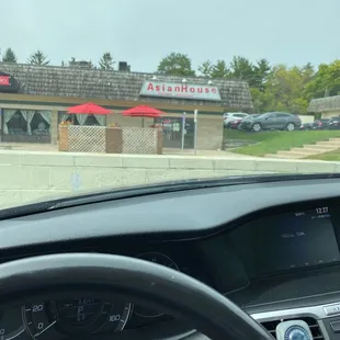 sushi and sashimi, outside