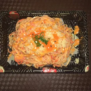 spicy kani salad