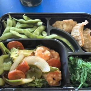 Shrimp bento box