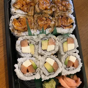 Sweet potato &amp; Philadelphia roll