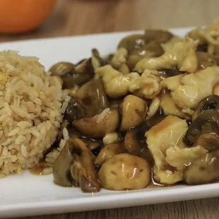 Mushroom chicken