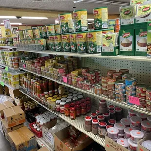 Sauces, pickles, boullion, and mixes