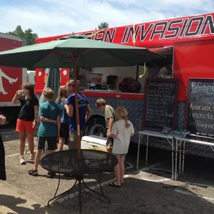 food truck at Dragon festival... lets try it