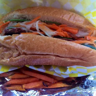 Lemon Grass Banh Mi Sandwich