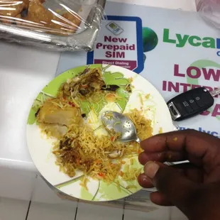 Free biryani on spot !!