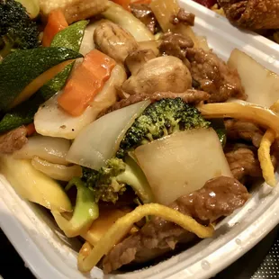 Stir fried noodles